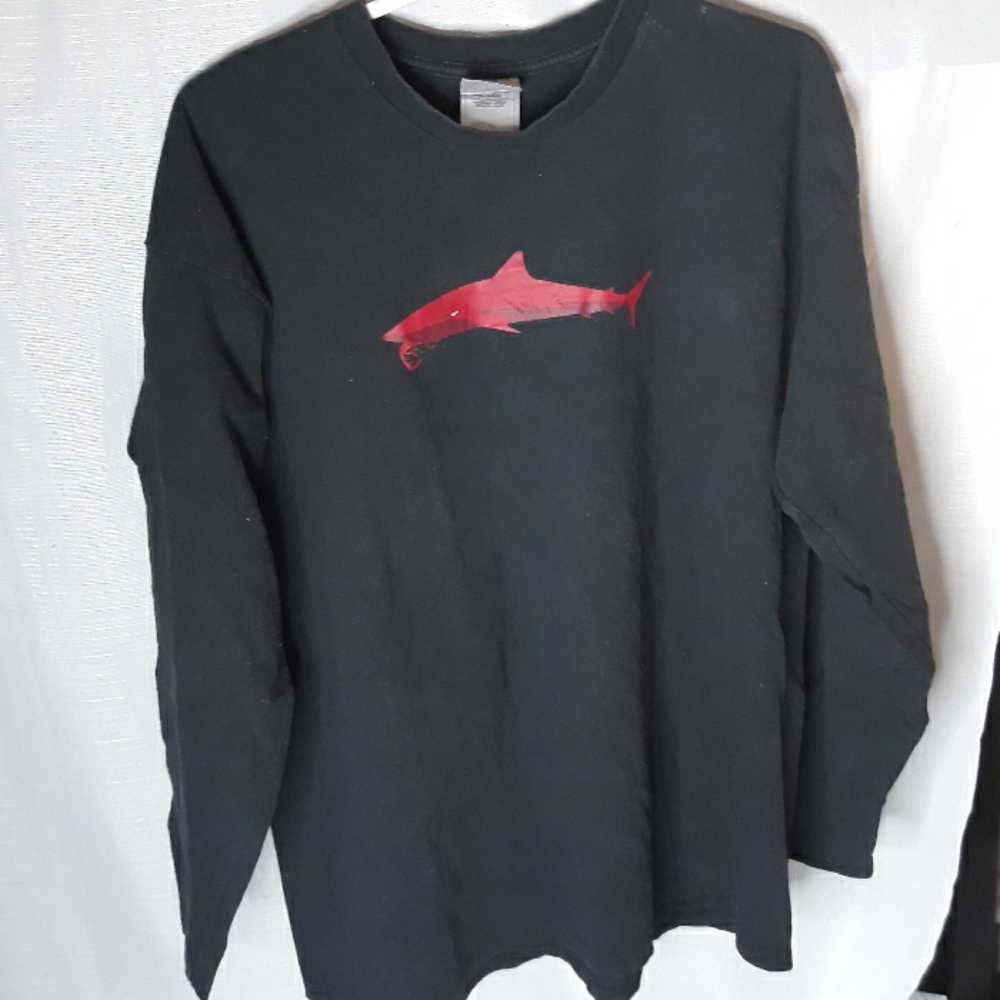 Vintage Nike basketball blood red long sleeve